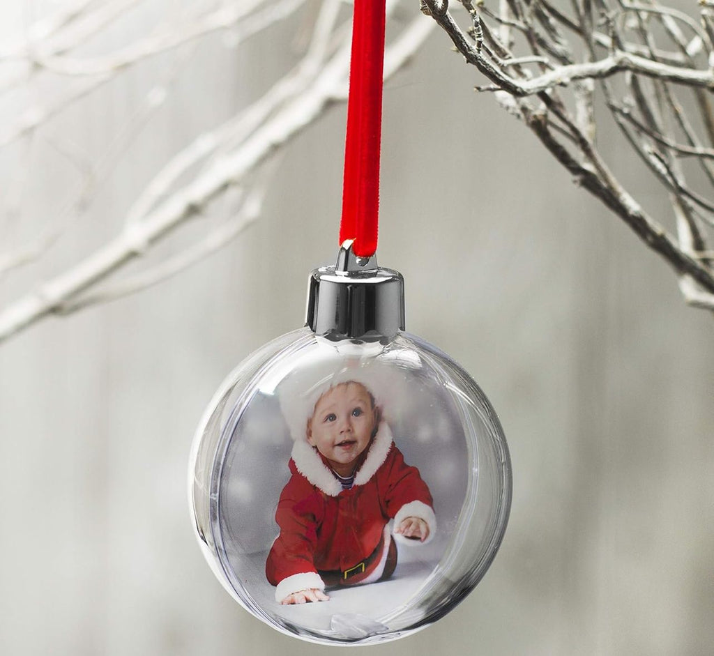 Bola Navideña Personalizada con Foto