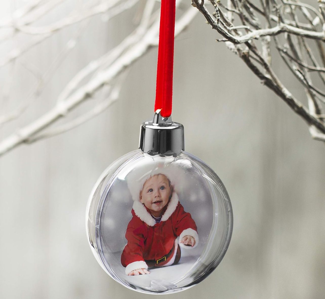 Bola Navideña Personalizada con Foto